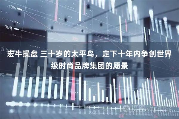 宏牛操盘 三十岁的太平鸟，定下十年内争创世界级时尚品牌集团的愿景